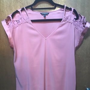 Express cold shoulder detail blouse